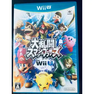 WiiU 任天堂明星大亂鬥 Wii U純日版 二手品經典不敗款~ 任天堂明星大亂鬥 ~狀況極新，保證正版