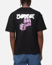 [CARRE] Carre Smashed Drop T-shirt Black - Size S S Black