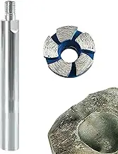 Concrete Grinding Wheel - 2.5cm/0.98in Angle Grinder Sanding Cup - Construction Power Tool Polishing Attachment for Granite Marble Brick Thinset Removing Cement