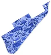 Pickguard Pick Guard Compatible with Gibson Les Paul Guitar Paisley Blue