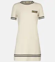 [Gucci] Gucci Wool minidress AU 14 white
