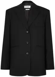 Rohe Oversized Wool Blazer - Black - 42 (UK14 / L) 42 (UK14 / L)