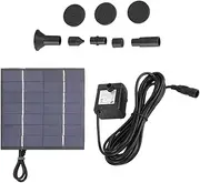 1.4W Solar Powered Panel Submersible Water Panel Fountain Pump Pond Pool Fountain Kit