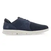 Timberland Men's Graydon Fabric & Leather Oxford Shoe Navy Nubuck (US 7-12)
