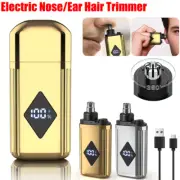 Nose Hair Trimmer For Men Women Rechargeable Ear and Nose Hair Trimmer Wet/Dry