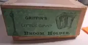 Antique GRIFFINS Little Giant Broom Holders @ 1893