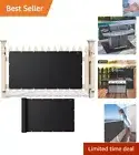 Heavy Duty Fireproof Fence Cover and Screen Protect Deck Railing from Grill H...
