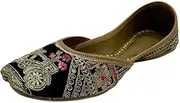 [Step n Style] Indian Bridal Flats - Handmade Punjabi Jutti Mojari Shoes for Women | Traditional Wedding Footwear
