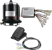 YC Yier 24V 500W Brush Motor Speed Controller Throttle Foot Pedal for DIY Electric Bicycle Scooter Go Kart ATV E Bike Drift Trike Pit Dirt Bike Mini Bike Razor Quad