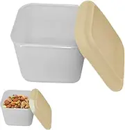 Salad Dressing Containers - Small Condiment Containers With Lids - Leakproof Snack Freezer Storage For School Baby Food Leftovers Microwave Meals