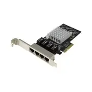 Startech 4 Port Gigabit Ethernet Card For Computer