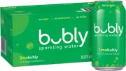 Lime Flavoured Sparkling Water Can 375 Ml (Pack of 8)