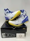 New Under Armour Curry 2 Dub Nation 2022 Size 10 Steph NBA Authentic Rare