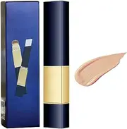 Color Changing Foundation,Double Head Concealer Stick Color Changing Foundation with Brush - Long Lasting Makeup Stick, Brightening Waterproof Concealer for Dark Circles Blemishes