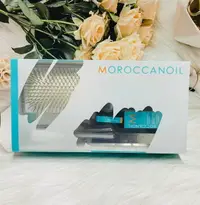 在飛比找樂天市場購物網優惠-MOROCCANOIL 大板梳禮盒 摩洛哥優油 100ml+