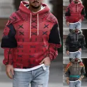 Mens Personalized Gift Cosplay Retro Gentleman Medieval Hoodie Sweatshirt New