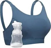 Hands Free Pumping Bra, Momcozy Adjustable Breast-Pumps Holding and Nursing Bra, Suitable for Breastfeeding-Pumps by Medela, Lansinoh, Philips Avent, Spectra, Evenflo and More
