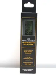 Williams Sonoma USB Rechargeable Thermometer With Timer. BRAND NEW
