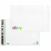 EBay Brand 100X Poly Padded Bubble Mailer LG Airjacket Envelopes 9.5" x 13.25"