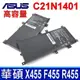 ASUS C21N1401 原廠規格 電池 X455DG X455LA X455LD X455LF (7.7折)