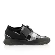 Christopher Kane Gingham Knit Low Top Sneaker