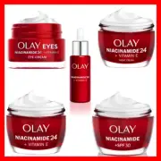 Ultimate Olay Niacinamide24 Complete Bundle - Face Cream, Eye Cream, Serum