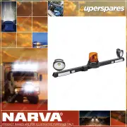 Narva 12 / 24V Utility Bar With Aeromax Rotating L.E.D Beacon + 72469 Work Lamps