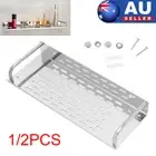 Kitchen Bathroom Shower Caddy Hanging Shelf Bath Storage Holder Rack Organizer