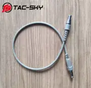 TACSKY AMP Tactical Headphone U174 Connecting Line PTT Adapter Cable Single Pass
