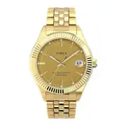 Timex Waterbury Legacy Stainless Steel 34mm Gold Ladies Watch TW2V31800