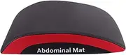 Toddmomy 1Pc Foldable Abdominal Exercise Pad Fitness Training Board Cushion for Full Range Ab Workouts Durable Material present for Fitness Enthusiasts Black and Red Design