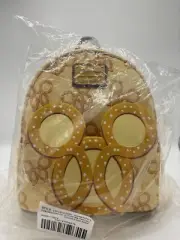 NWT Disney Parks Mickey Mouse Scented Pretzel Loungefly Mini Backpack