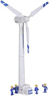 NEXTAKE Wind Turbine Model, 16.53 Inch Large Size Wind Generator Model Windmill Toy Science Kit STEM Experiment Kit with Wind-up Rotatable Blades