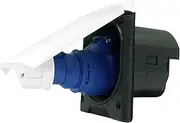 HDVCRNBAVW Motorhome Camper RV Accessories Electrical External Power Plug with Socket 220V ‑240V 16A RV Parts and Accessories