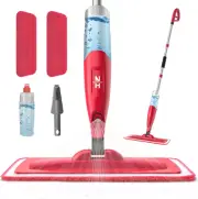 Mops for Floor Cleaning, Spray Mop with 580Ml Refillable Bottle and 2 Replace...