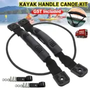 2X With Bungee Boat Side Mount Cord Accessories Kayak Handle Canoe AU