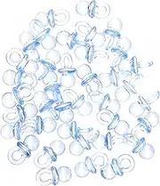 CATIEBYE 100pcs Mini Pacifiers Cute Shower Decorations Miniature Pacifier Ornaments for Parties Safe and Durable DIY Accessories for Shower Favors