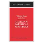 GERMAN SATIRICAL WRITINGS: WILHELM BUSCH AND OTHERS