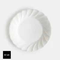 在飛比找momo購物網優惠-【HOLA】奧婕朵餐盤26.2cm-白
