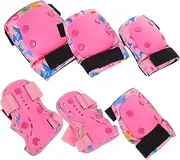 1 Set Bicycle Protective Gear with Elastic Straps Skating Hand Pads and Elbow Guards for Suitable for Outdoor Scooter and Bike Activities