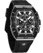 Mens Watches Luxury Tonneau Quartz Watch for Men Japanese Movement Waterproof...
