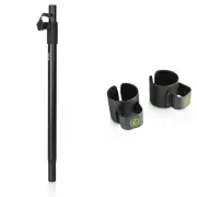 Gator Frameworks Standard Subwoofer Speaker Pole Mount with Adjustable Height...