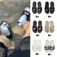 在飛比找momo購物網優惠-【NIKE 耐吉】拖鞋 情侶鞋 海綿底 踩屎感拖鞋 男鞋 女