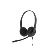 Yealink UH34 Special Edition Dual UC USB Headset, USB-A 3.5mm, Audio Clarity, Noise Cancelling Microphone, Leather Ear Cushions, YHC20 Controller