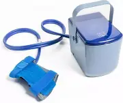 Ice Box Cold Therapy Machine System Ankle Wrap - Pain Relief, Injury, Surgery