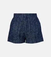 [Frame] Frame Cotton tweed shorts AU 10 blue