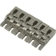 Floyd Rose FRS2BSSBNP Special Series Bridge Saddles, Set of 6, Black Nickel