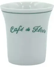 Cafe de Flore Paris Restaurant Porcelain Milk Cup France Small