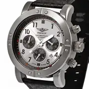 Poljot 31681 Chronograph Analog Watch Wrist Watch Russian Pilot P-Sports 43.C