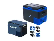 Kings Escape 40 Fridge/Freezer Insulated+ Escape 40 Cover + Fridge Tie Down Straps - (4 Pack)